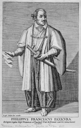 Portret van Filippo Francesco Faxicura