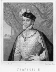 Portret van Francois II (1544 - 1560), Koning van Frankrijk - in 