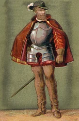 Portret van Francois I van Lotharingen (1519-1563), hertog van Guise en hertog van Aumale.