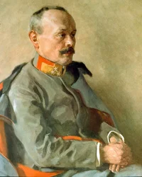 Portret van generaal Svetozar Boroevic von Bojna, Oostenrijkse stafchef (schilderij)