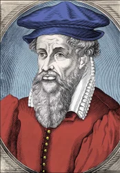 Portret van Gerhard Kremer genaamd Gerardus Mercator (1512-1594)