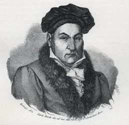 Portret van Giandomenico Romagnosi, Italiaanse filosoof en advocaat