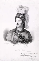 Portret van Giuditta Pasta (1797-1865).