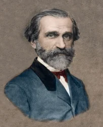 Portret van Giuseppe Verdi
