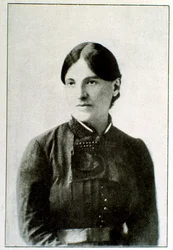 Portret van Giuseppina Raimondi (1841-1918), echtgenote van de patriot en held van het Italiaanse Risorgimento Giuseppe Garibaldi (1807-1882)
