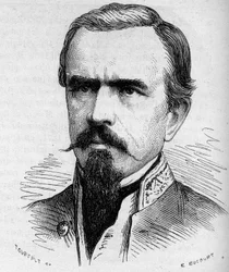 Portret van Guillaume Lejean, Franse ontdekkingsreiziger
