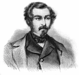 Portret van Henri de Ruolz (1811-1887), Franse chemicus.