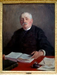 Portret van Hippolyte BERNHEIM (1840-1919) Franse arts