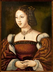 Portret van Isabella van Portugal