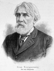 Portret van Ivan Turgenjev (1818-1883)
