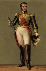Portret van Jean Lannes, Hertog van Montebello (1769 - 1809) Maarschalk van Frankrijk
