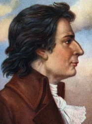 Portret van Joseph de Montgolfier, uitvinder van de heteluchtballon.