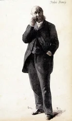 Portret van Jules Ferry, circa 1880