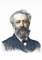 Portret van Jules Verne