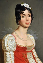 Portret van Julie Clary (1771-1845), begin 19e eeuw (schilderij)
