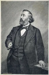 Portret van Leon Gambetta