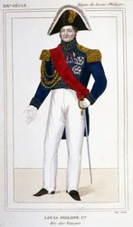 Portret van Lodewijk - Filips I (1773 - 1850), koning van de Fransen.