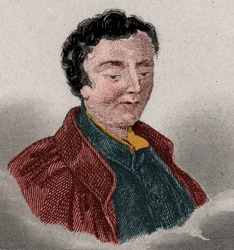 Portret van Louis Bourdaloue (1632-1704) Franse jezuïet. Gravure.