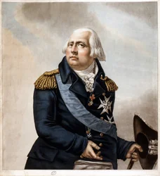 Portret van Louis XVIII, circa 1820