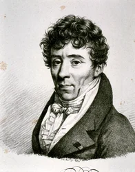 Portret van Luigi Cherubini (ets)
