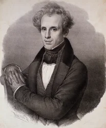 Portret van Luigi Ricci (gravure)