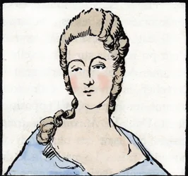 Portrait of Marie Gouze dit Olympe de Gouges (drawing)