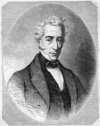 Portret van Martinez de la Rosa, Francisco (1787-1862), Spaanse politicus en schrijver.