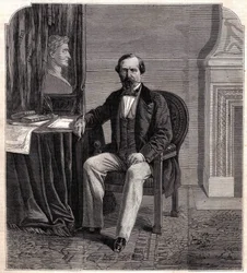 Portret van Napoleon III (1808 - 1873)