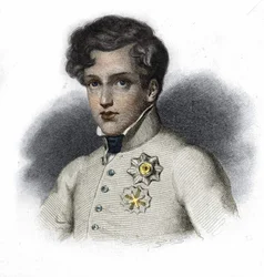 Portret van Napoleon II, zoon van Napoleon I, Hertog van Reichstadt (1811-1832).