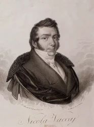 Portret van Nicola Vaccai