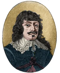 Portret van Paul Fleming, Duitse dichter