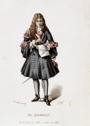 Portret van Philippe Quinault