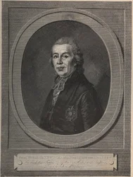 Portret van Prins Karl Theodor von Dalberg (1744-1817), aartsbisschop en staatsman, schrijver en filosoof