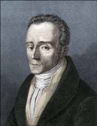 Portret van Silvio Pellico, Italiaanse schrijver