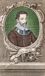 Portret van Sir Francis Drake (1540-1596), Engelse navigator