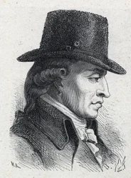 Portret van Stanislas Marie Maillard, deurwaarder en emblematische figuur van de Franse Revolutie