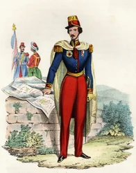 Portret van Thomas Robert Bugeaud (1784-1849), Hertog van Isly, Maarschalk van Frankrijk. In 