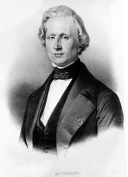 Portret van Urban Le Verrier (1811-1877)