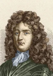 Portret van Vauban (1633 - 1707). (Sébastien Le Prestre de Vauban) Maarschalk van Frankrijk en militair ingenieur