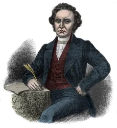 Portret van William Symington (1764-1831) Schotse pionier van de stoomvaart