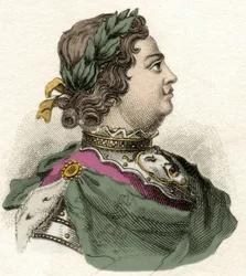Portret van Keizer Peter I de Grote