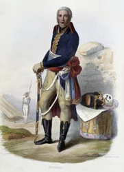 Portret van de Franse generaal Jean Victor (Jean-Victor) Moreau (1763-1813) - in 