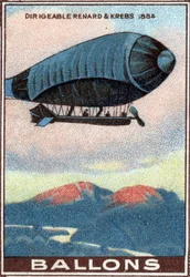 Renard en Krebs Luchtballon