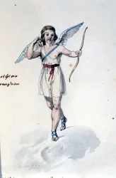 Voorstelling van Cupido (Eros)