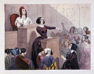 Republikeinse Vrouwenclub, Revolutie 1848 (club geleid door Pauline Roland)
