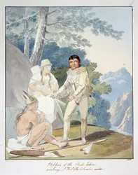 Stephan van de Chiche Natie, woonachtig ten noordwesten van de Columbia River, c.1843-50