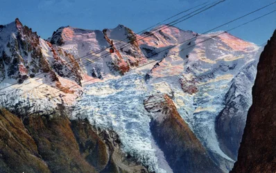Telepherique Planpraz-le-Brevent Chamonix, Haute-Savoie, Rhône-Alpes, Frankrijk