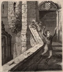 De Duitse toneelschrijver August von Kotzebue werd aangevallen en gedood door Karl Ludwig Sand, een nationaal-liberaal die een afkeer had van Kotzebues conservatisme en zijn kritiek op de vrije instellingen in Duitsland - 1819 - moord op August Friedrich