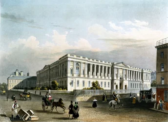 Het Louvre rond 1840