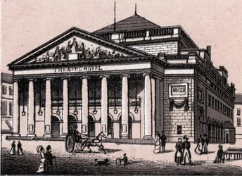 Het Koninklijk Theater in Brussel, België in 